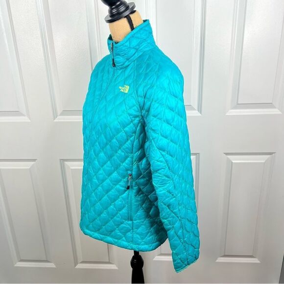Sz M The North Face Teal Thermoball Full Zip Jacket $230 MSRP - Picture 9 of 16
